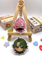 MatchaBlossom Keychain