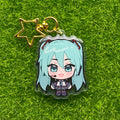 VOCALOID/SynthV Glitter Epoxy Keychains
