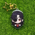 Danmei Glitter Epoxy Keychains