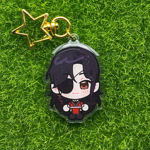 Danmei Glitter Epoxy Keychains