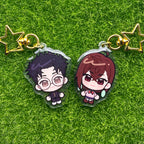 Supernatural Anime Glitter Epoxy Keychains
