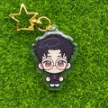 Supernatural Anime Glitter Epoxy Keychains