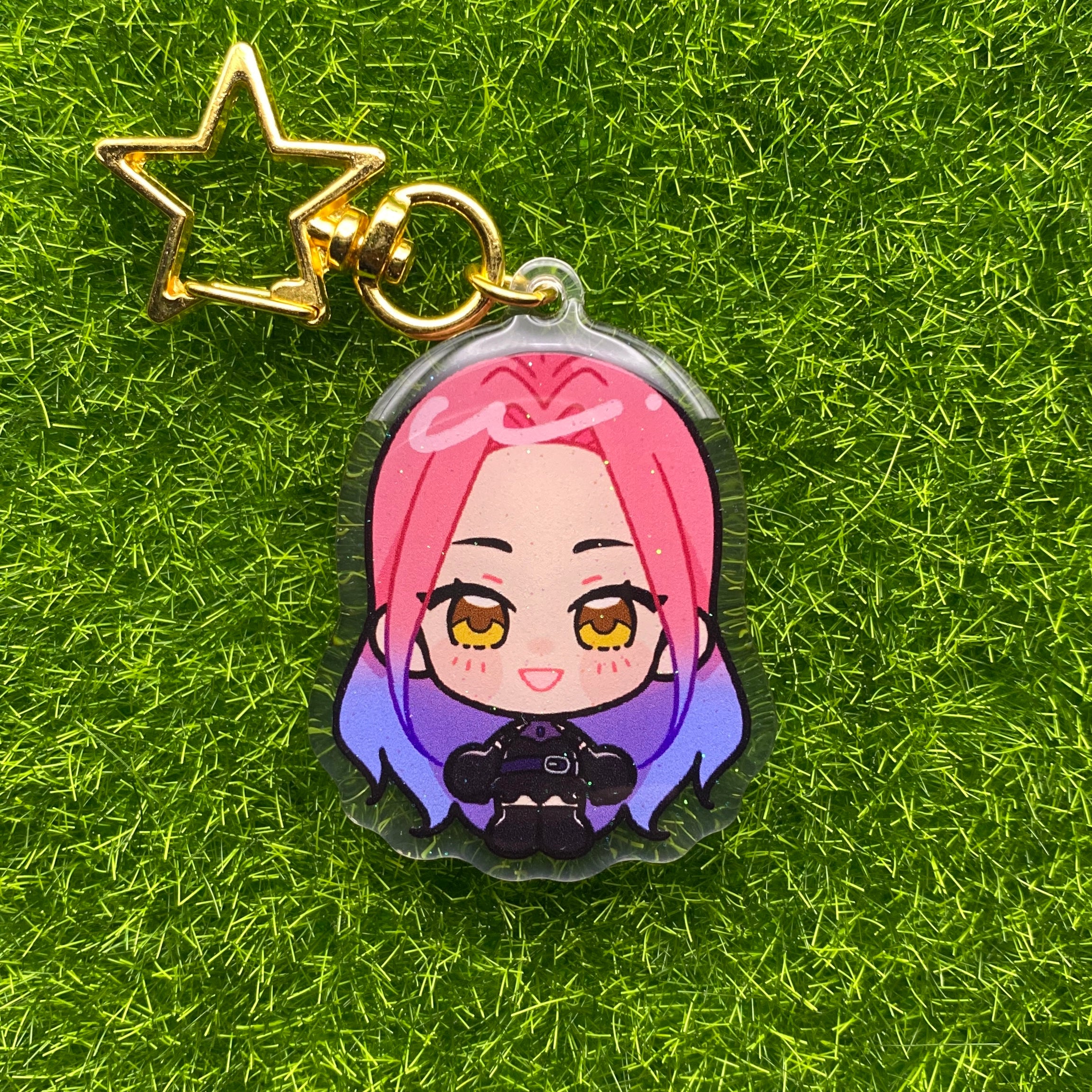 Alien Stage (ALNST) Glitter Epoxy Keychains