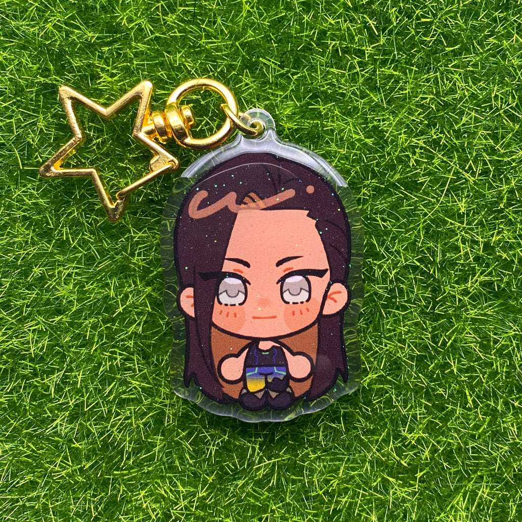 Alien Stage (ALNST) Glitter Epoxy Keychains