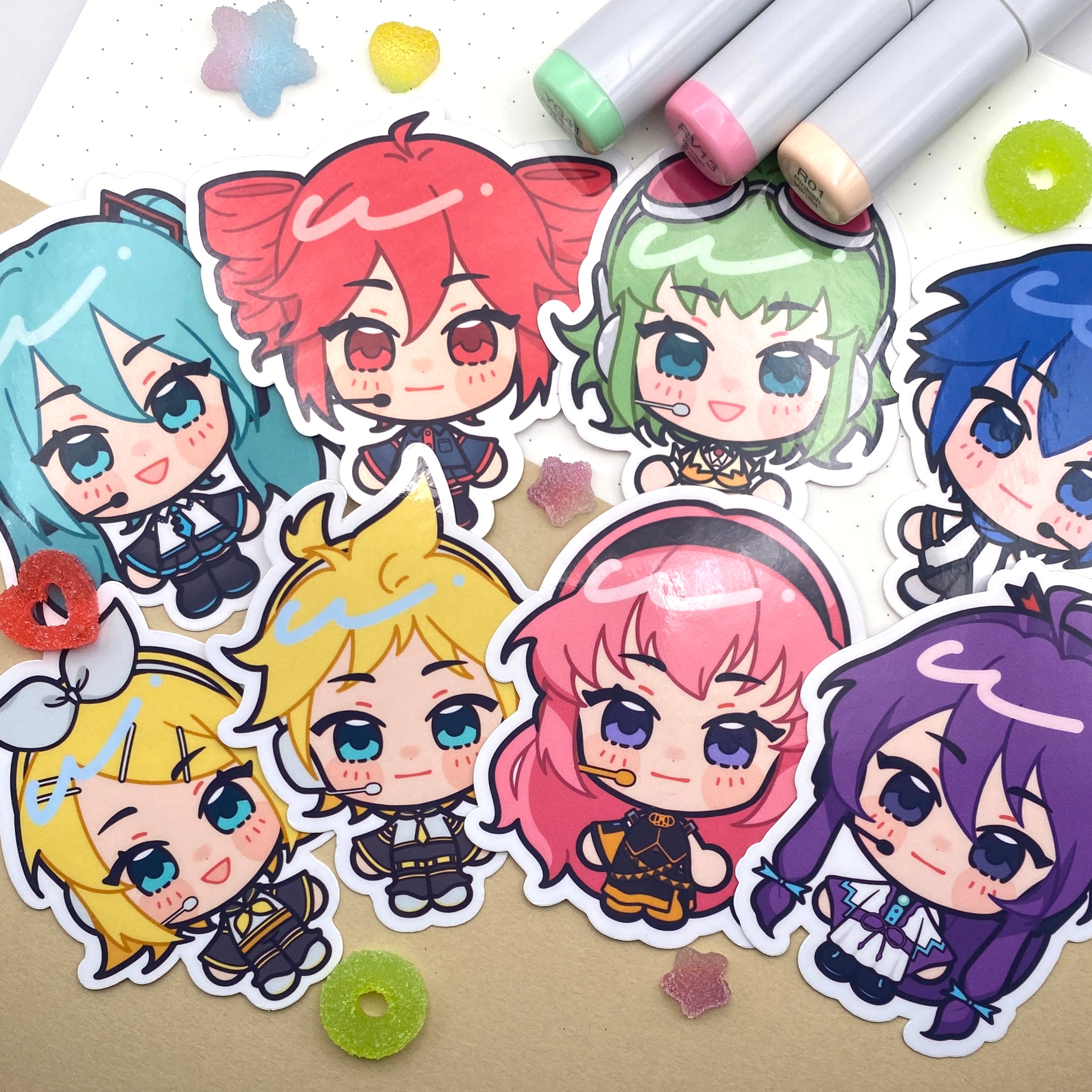 Gakupo Vinyl Sticker