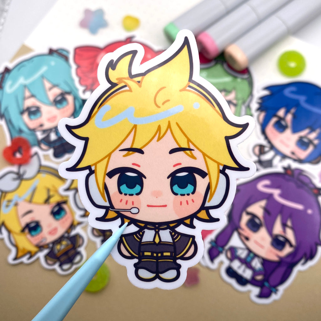 Kagamine Len Vinyl Sticker