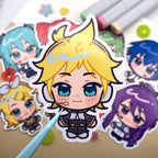 Kagamine Len Vinyl Sticker