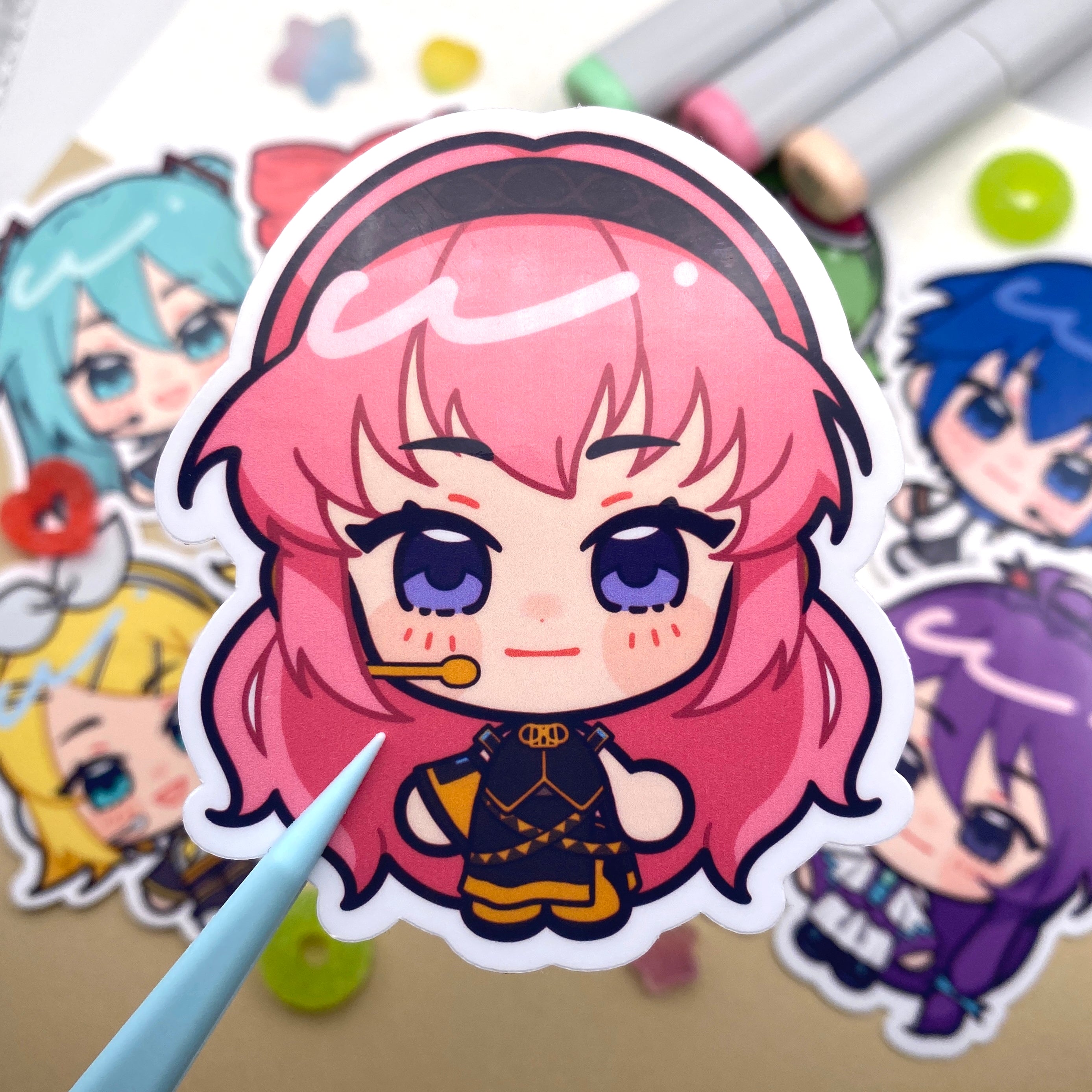 Megurine Luka Vinyl Sticker