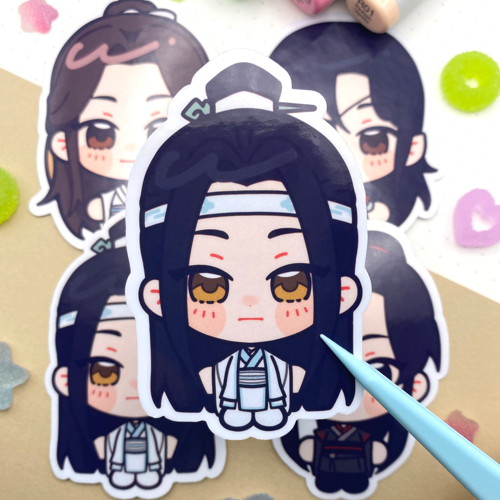 Lan Wangji Vinyl Sticker