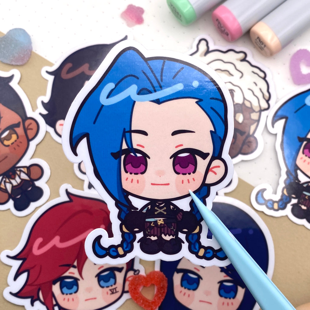 Jinx Vinyl Sticker