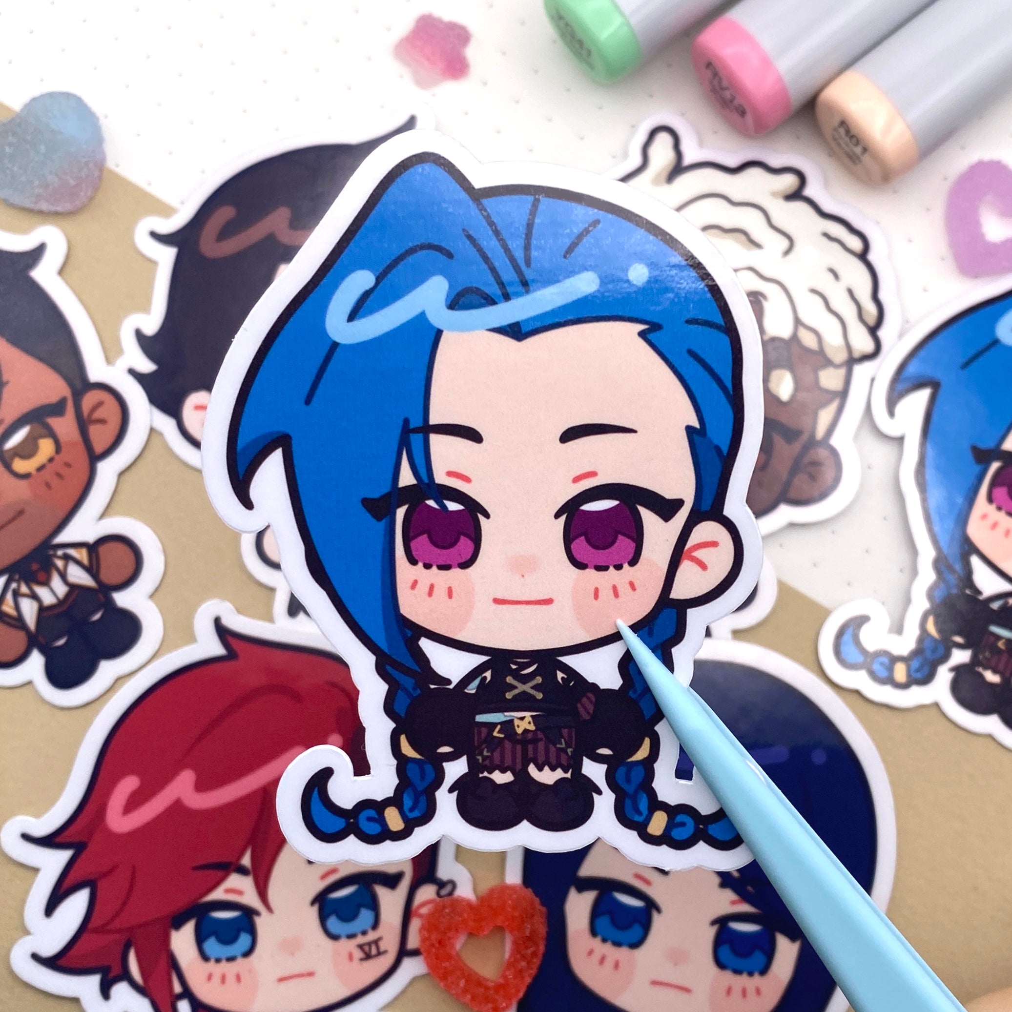 Jinx Vinyl Sticker