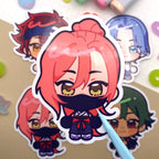 Cherry Vinyl Sticker