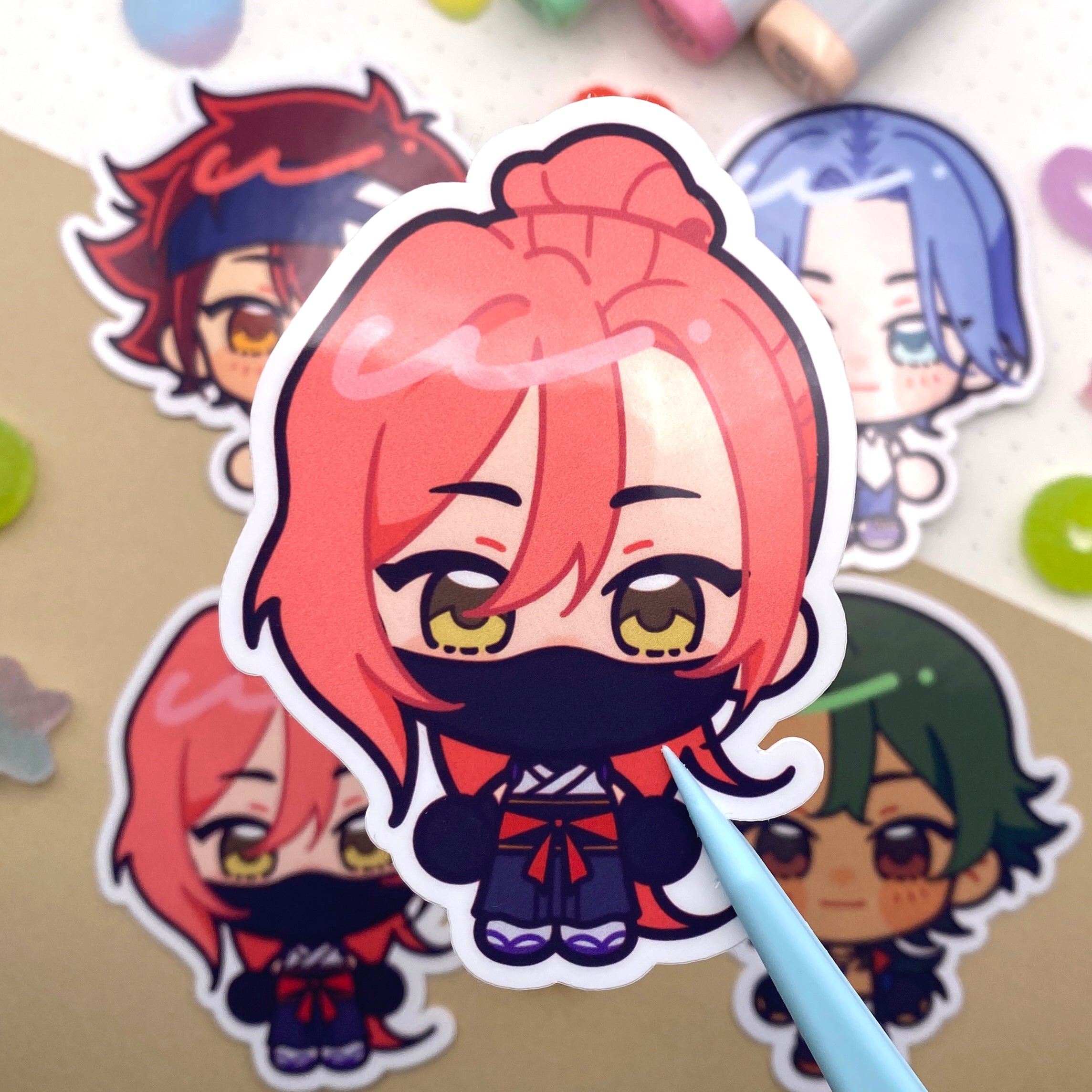 Cherry Vinyl Sticker