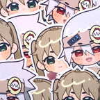 Maka Vinyl Glitter Sticker