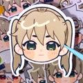 Maka Vinyl Glitter Sticker