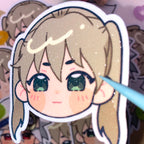 Maka Vinyl Glitter Sticker