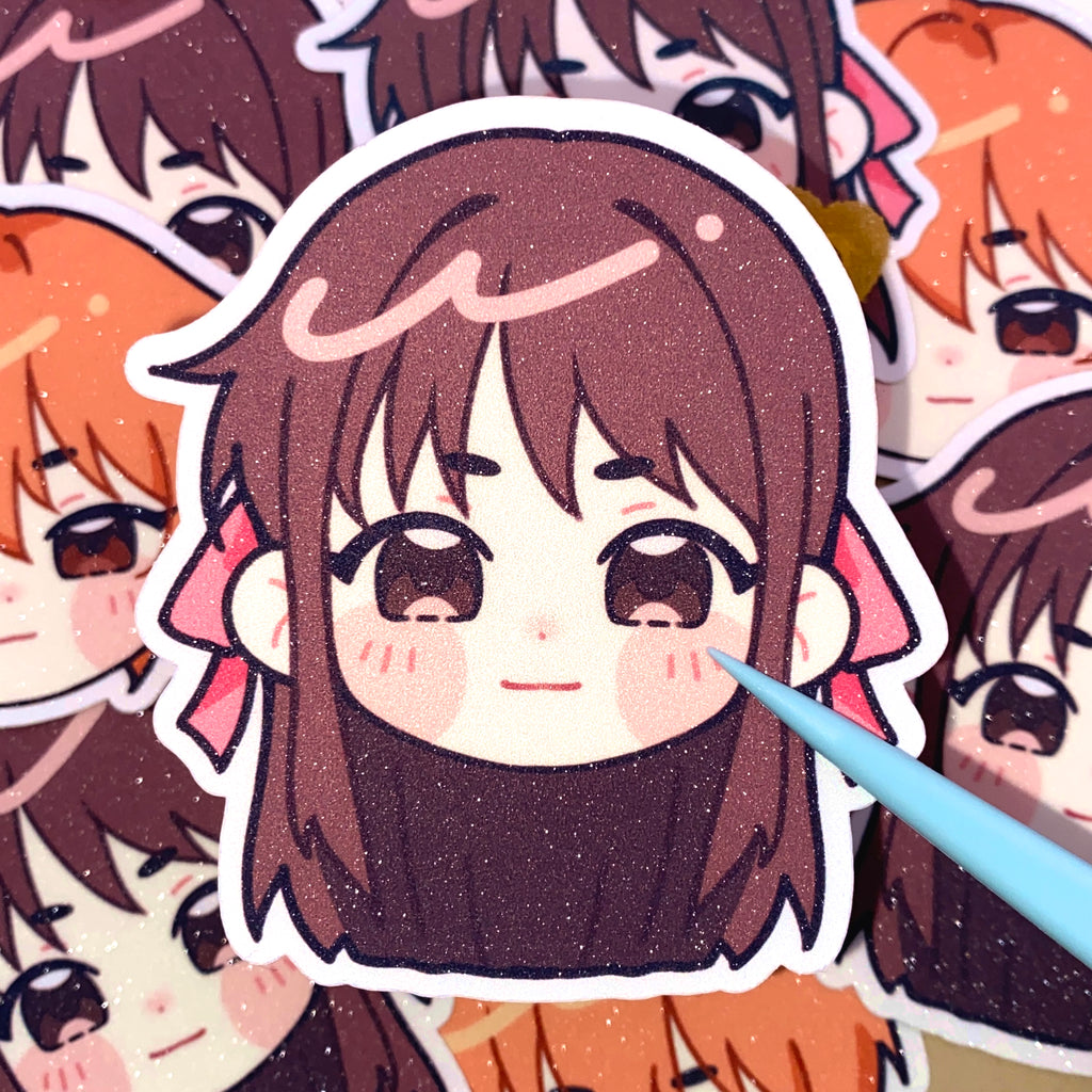 Tohru Vinyl Glitter Sticker