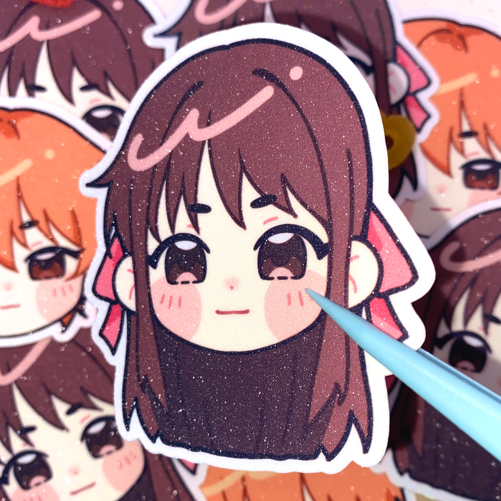 Tohru Vinyl Glitter Sticker