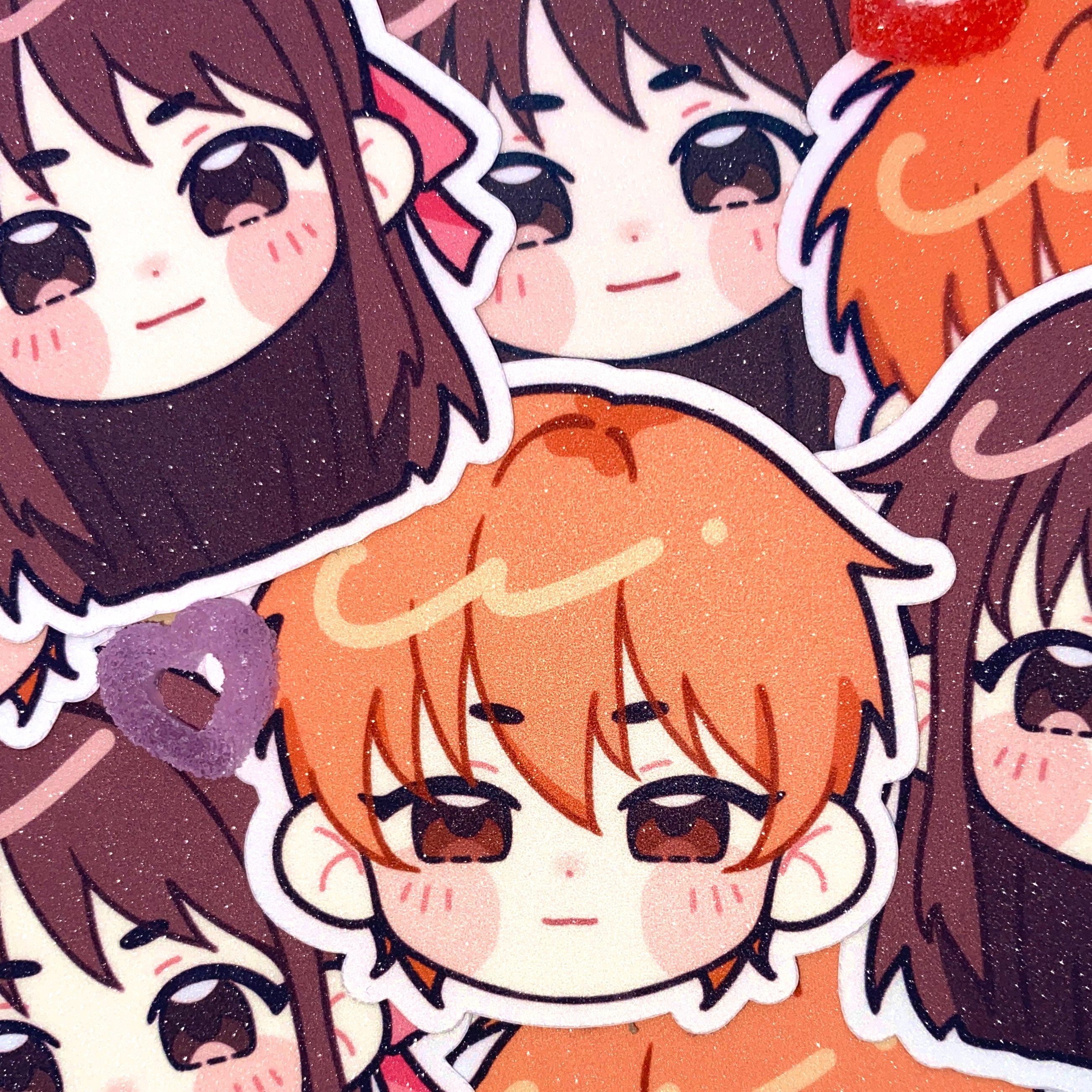 Kyo Vinyl Glitter Sticker