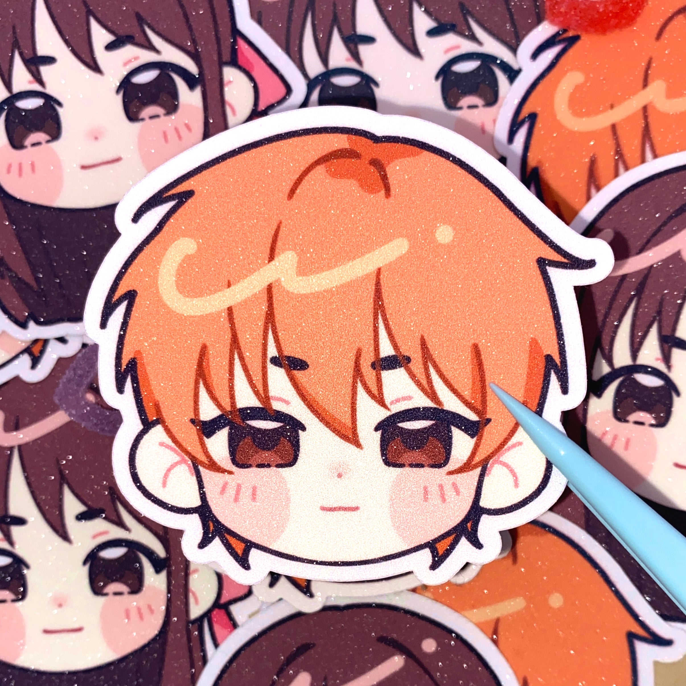Kyo Vinyl Glitter Sticker