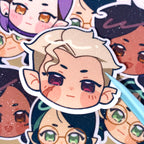 Hunter Vinyl Glitter Sticker