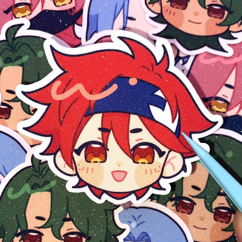 Reki Vinyl Glitter Sticker