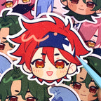 Reki Vinyl Glitter Sticker