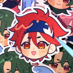 Reki Vinyl Glitter Sticker