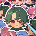 Joe Vinyl Glitter Sticker