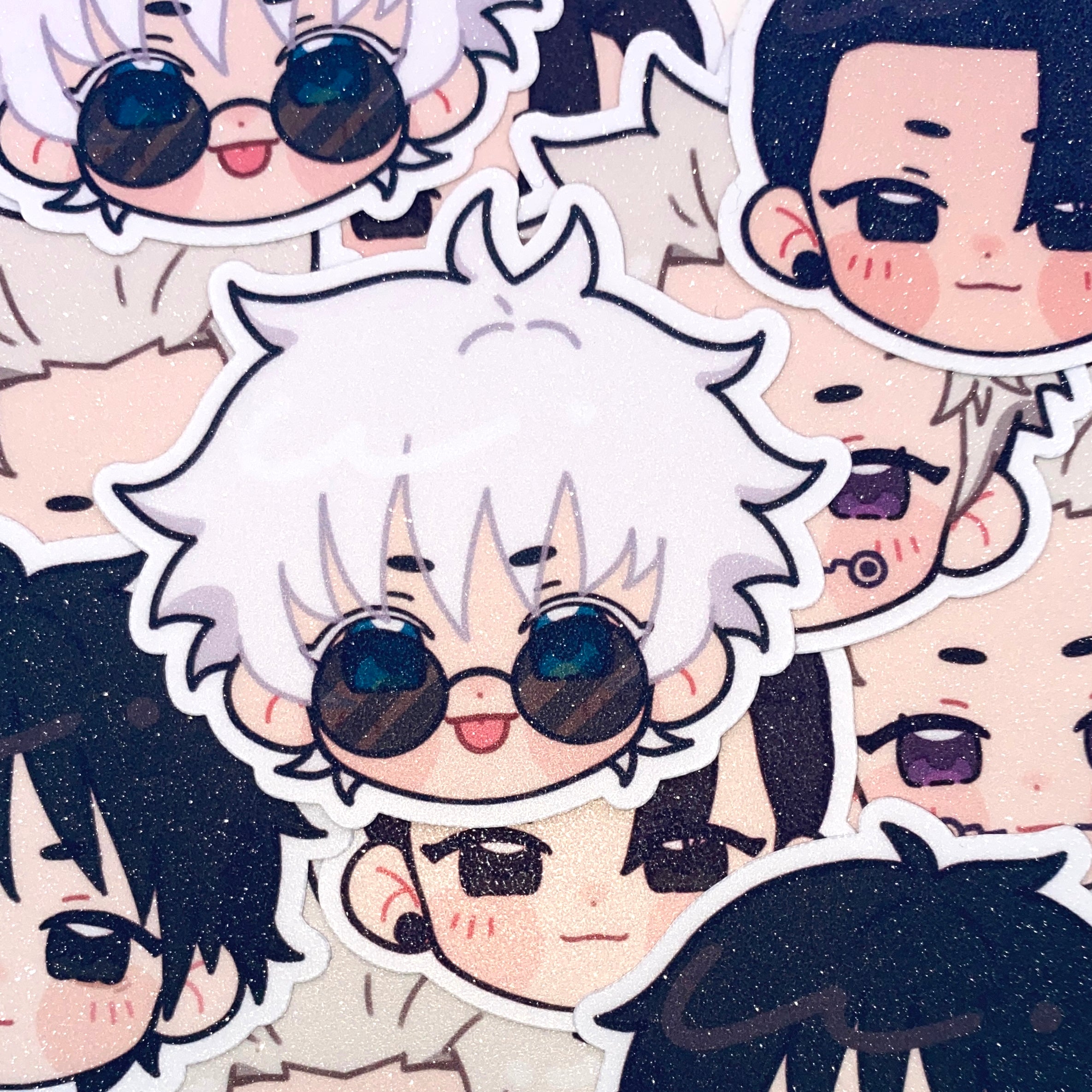 Inumaki Vinyl Glitter Sticker