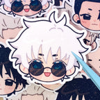 Gojo Vinyl Glitter Sticker