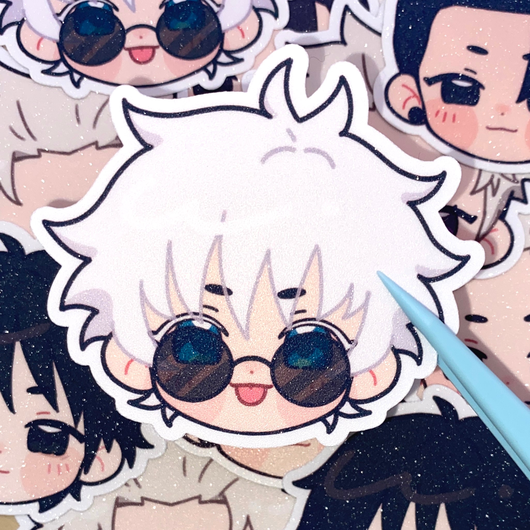 Gojo Vinyl Glitter Sticker
