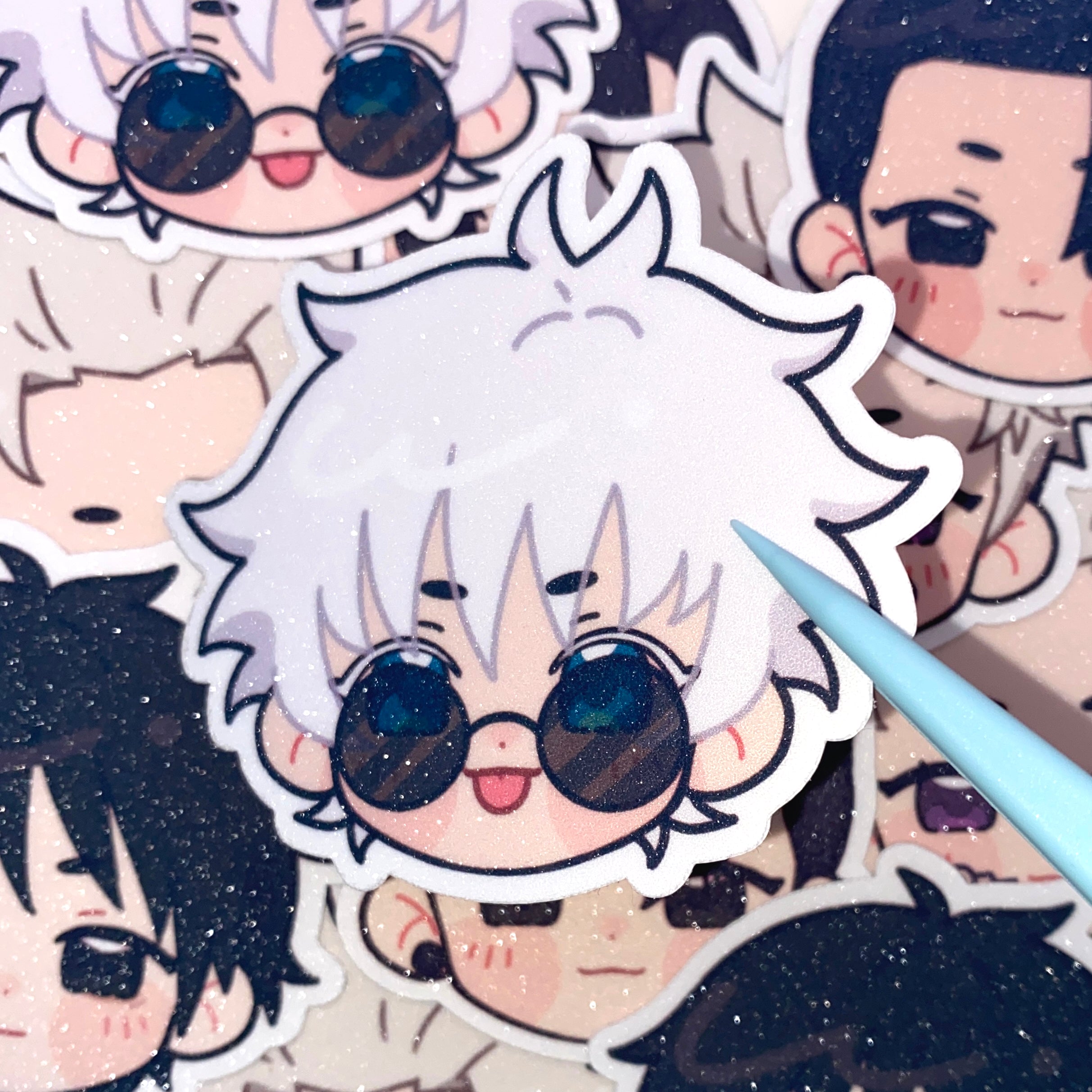 Gojo Vinyl Glitter Sticker