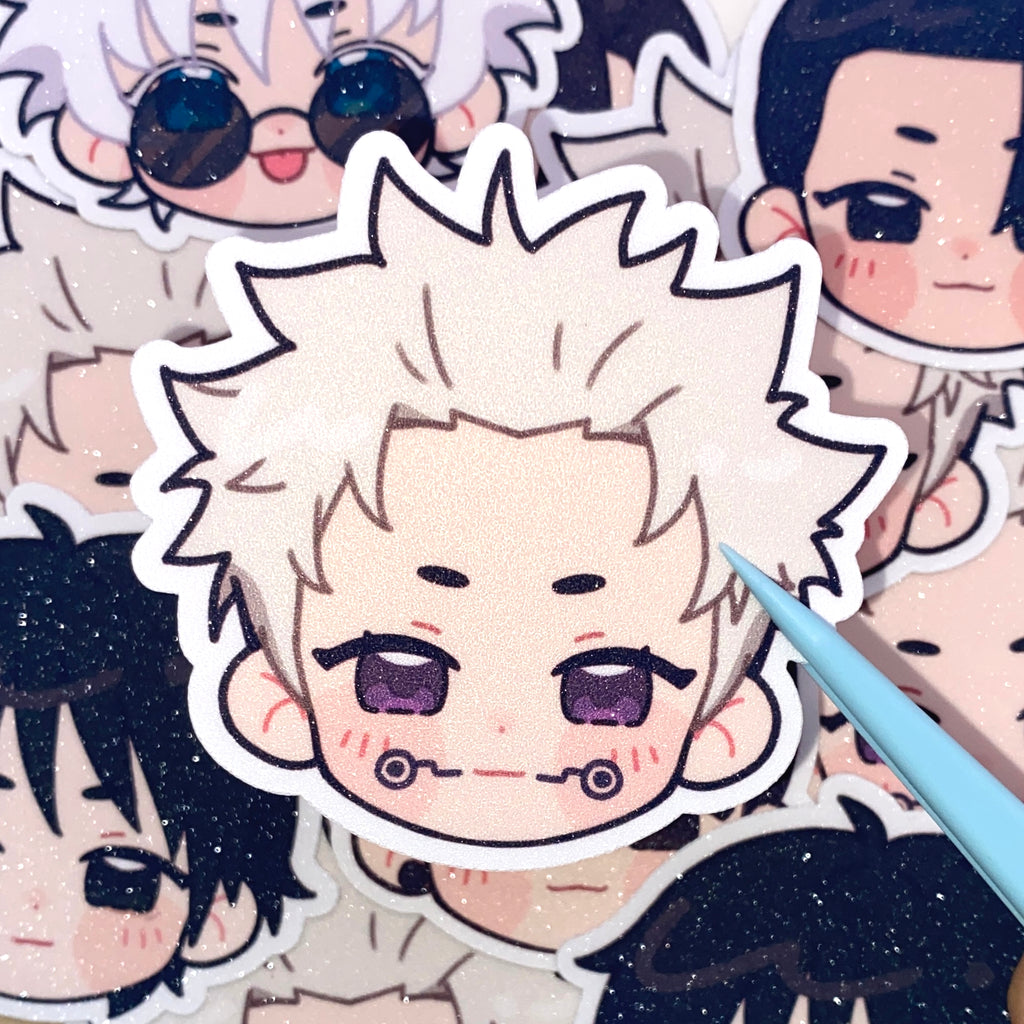 Inumaki Vinyl Glitter Sticker