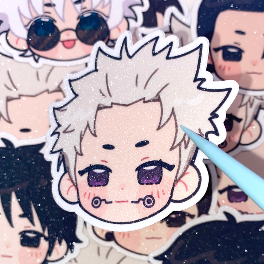 Inumaki Vinyl Glitter Sticker