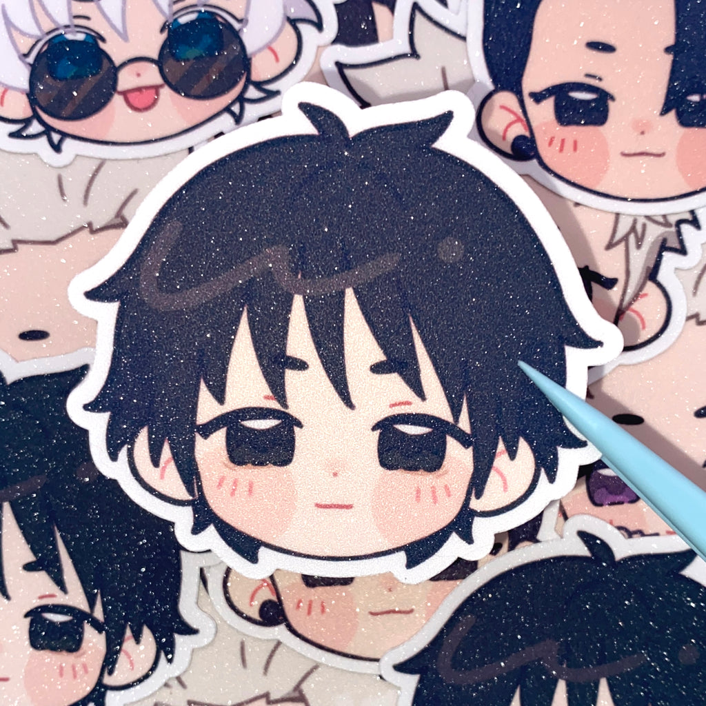 Yuta Vinyl Glitter Sticker
