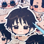 Yuta Vinyl Glitter Sticker