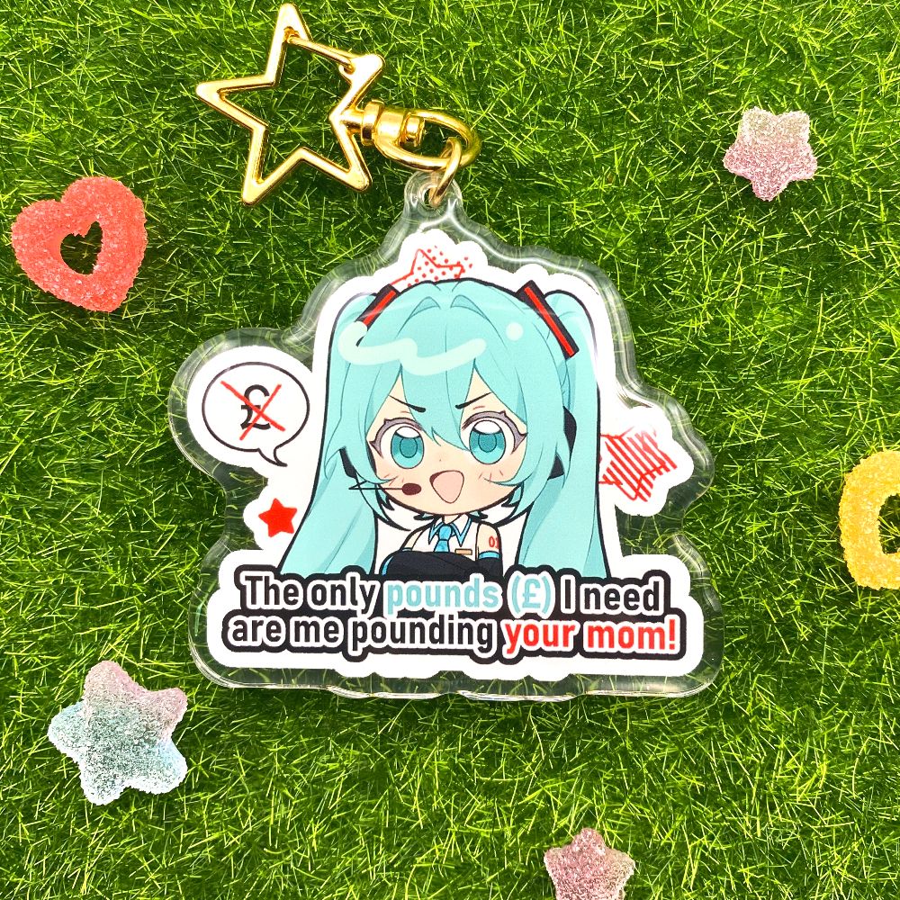 The Only Pounds I Need Keychain