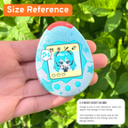 Gon and Killua Tamagotchi Glitter Pinback Buttons
